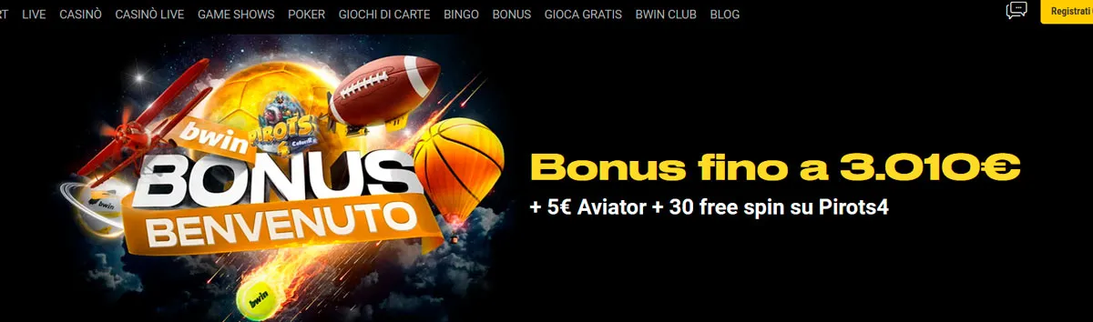 Il bonus sport di bwin